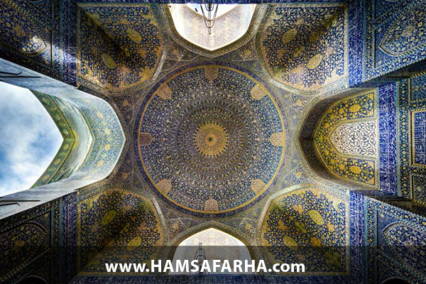 کاشی کاری مسجد شاه اصفهان