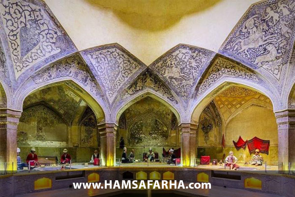 معماری حمام شیخ بهائی اصفهان